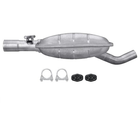 Middle silencer - Easy2Fit Kit - Set with mounting parts, Image 2
