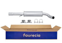 Middle silencer - Easy2Fit Kit - Set with mounting parts