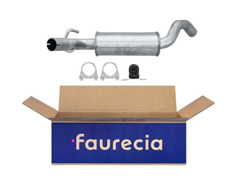 Middle silencer - Easy2Fit Kit - Set with mounting parts