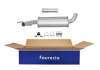 Middle silencer - Easy2Fit Kit - Set with mounting parts