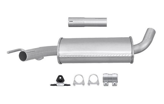 Middle silencer - Easy2Fit Kit - Set with mounting parts, Image 2