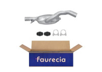 Middle silencer - Easy2Fit Kit - Set with mounting parts