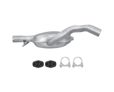 Middle silencer - Easy2Fit Kit - Set with mounting parts, Image 2