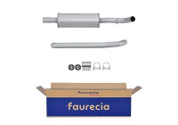 Middle silencer - Easy2Fit Kit - Set with mounting parts