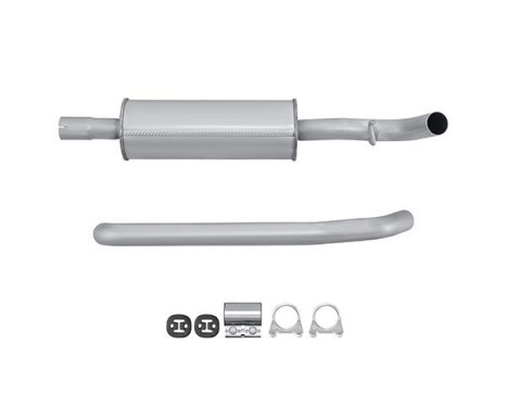 Middle silencer - Easy2Fit Kit - Set with mounting parts, Image 2