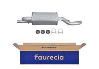 Middle silencer - Easy2Fit Kit - Set with mounting parts