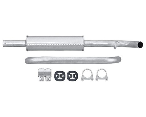Middle silencer - Easy2Fit Kit - Set with mounting parts, Image 2