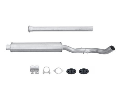 Middle silencer - Easy2Fit Kit - Set with mounting parts, Image 2