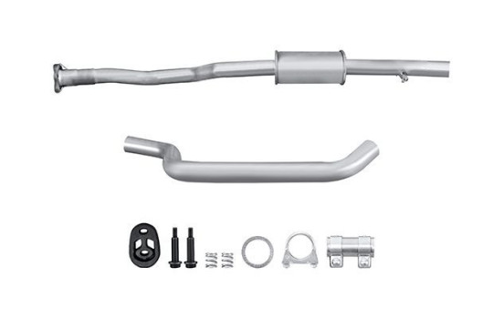 Middle silencer - Easy2Fit Kit - Set with mounting parts, Image 2