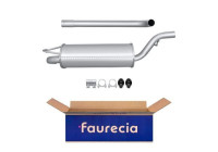 Middle silencer - Easy2Fit Kit - Set with mounting parts