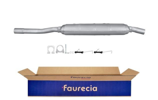 Middle silencer - Easy2Fit Kit - Set with mounting parts