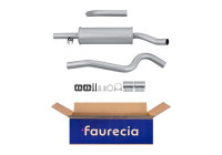 Middle silencer - Easy2Fit Kit - Set with mounting parts