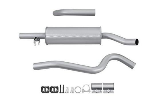 Middle silencer - Easy2Fit Kit - Set with mounting parts, Image 2