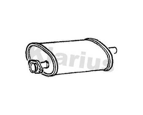 Middle silencer