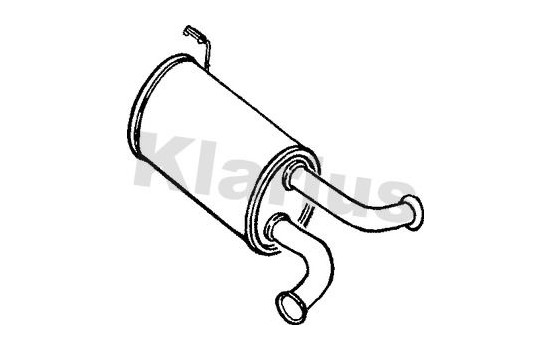 Middle silencer
