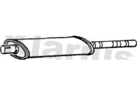 Middle silencer