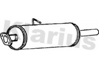 Middle silencer