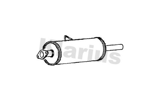 Middle silencer