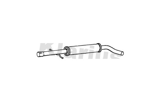 Middle silencer