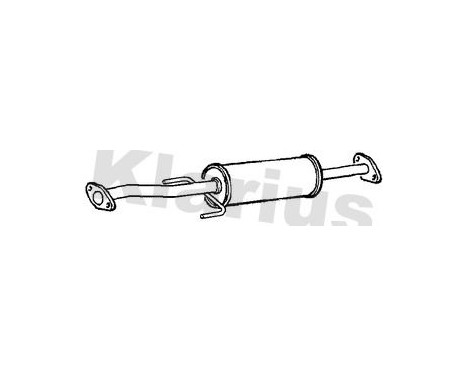 Middle silencer