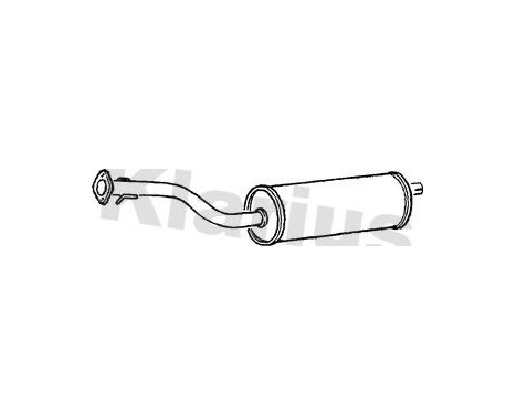 Middle silencer