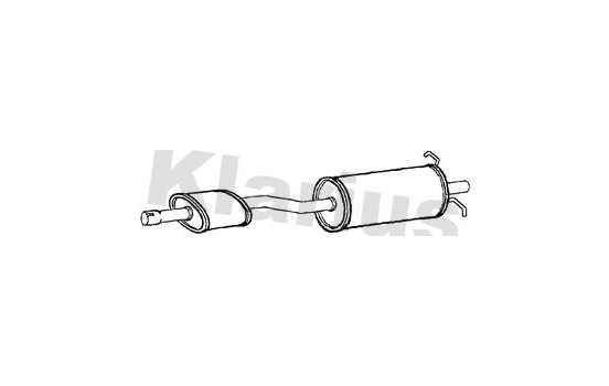 Middle silencer