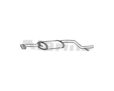 Middle silencer
