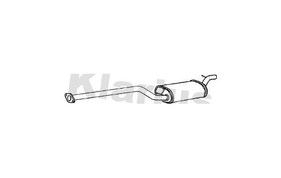 Middle silencer