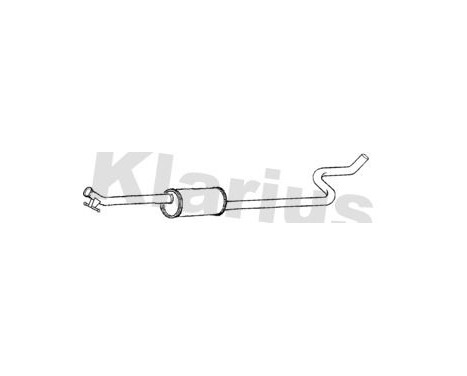 Middle silencer