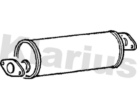 Middle silencer