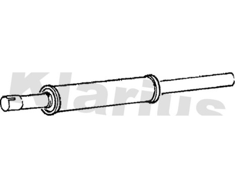 Middle silencer