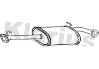 Middle silencer