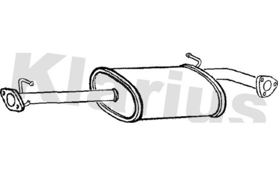 Middle silencer