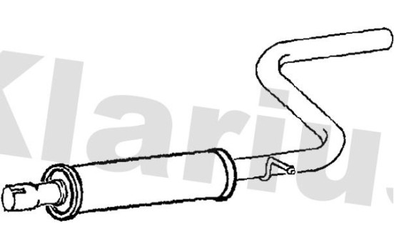 Middle silencer