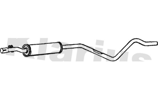 Middle silencer