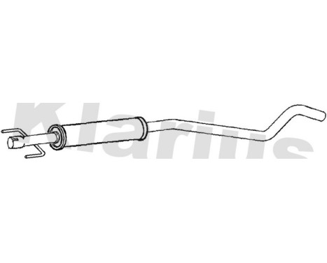Middle silencer