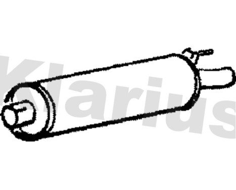 Middle silencer
