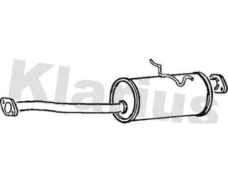 Middle silencer