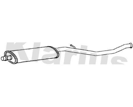 Middle silencer