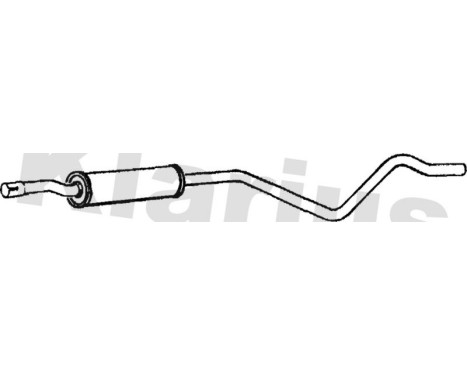 Middle silencer