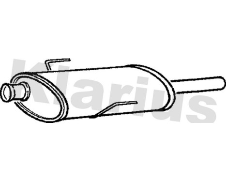 Middle silencer