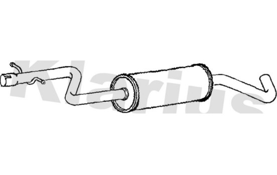 Middle silencer