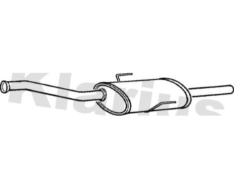 Middle silencer