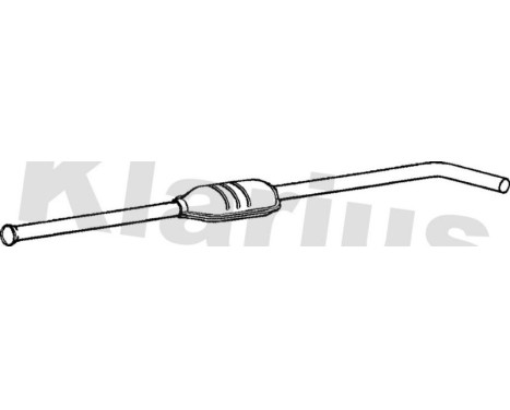 Middle silencer