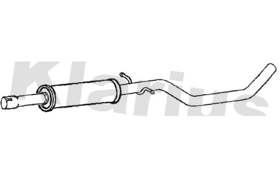Middle silencer