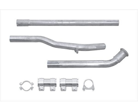 Repair pipe, center silencer - Easy2Fit Kit - Set with mounting parts, Image 2