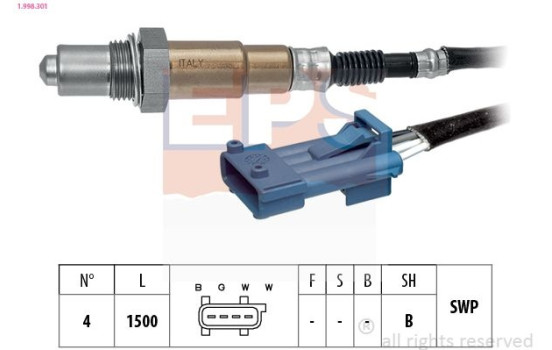 Lambda Sensor Made in Italy - OE Equivalent
