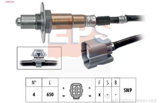 Lambda Sensor Made in Italy - OE Equivalent