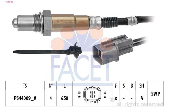 Lambda Sensor Made in Italy - OE Equivalent