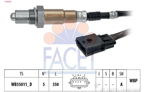 Lambda Sensor Made in Italy - OE Equivalent